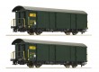 67180 Roco Set of 2 postal freight cars of Swisspost